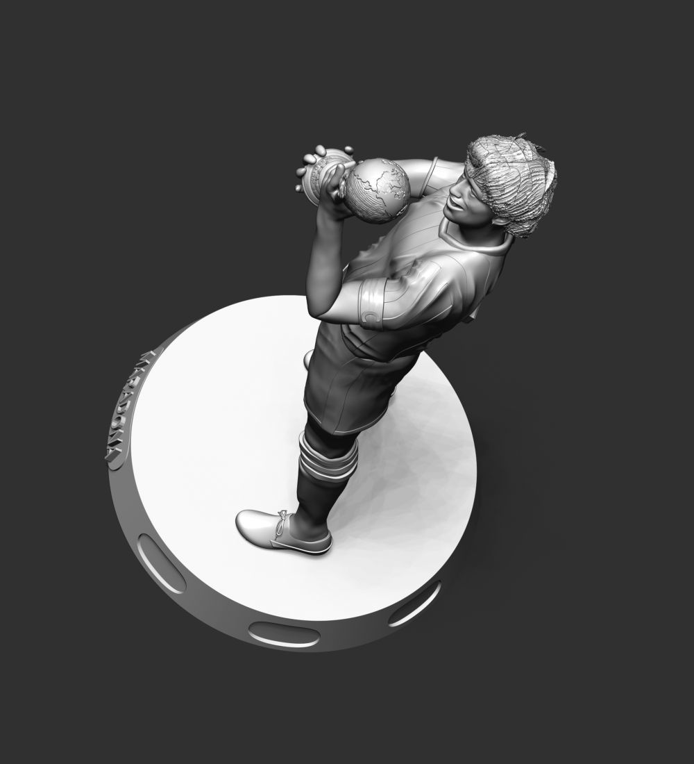 Diego Maradona 3D print model_27