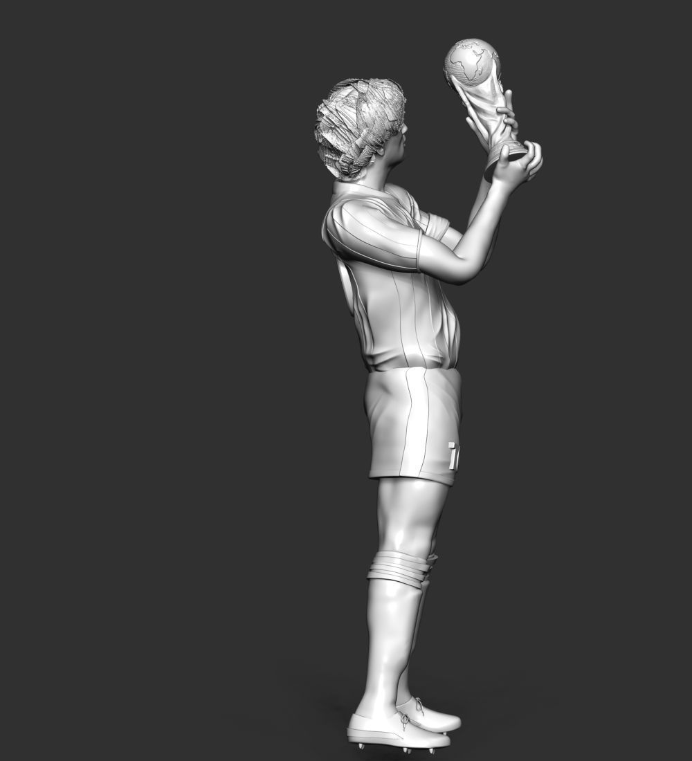 Diego Maradona 3D print model_22