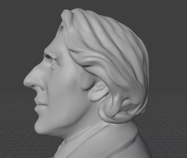 Oscar Wilde 3D print model_20