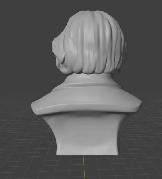 Oscar Wilde 3D print model_17