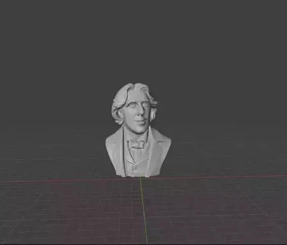 Oscar Wilde 3D print model
