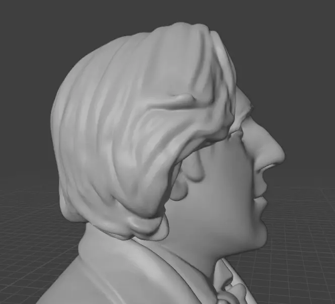 Oscar Wilde 3D print model_11