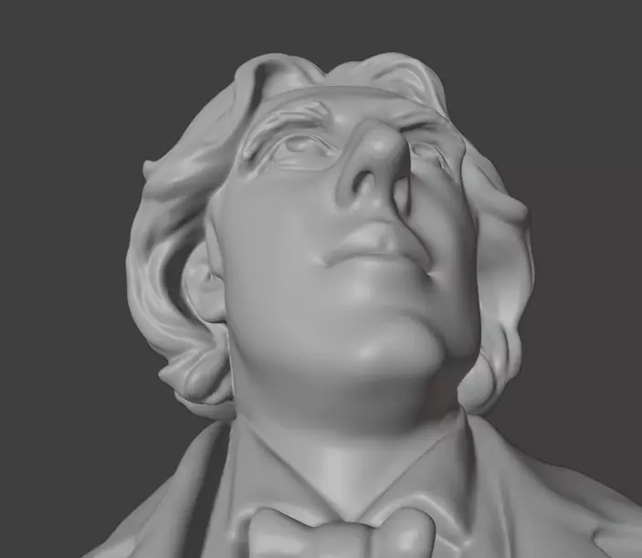 Oscar Wilde 3D print model_13