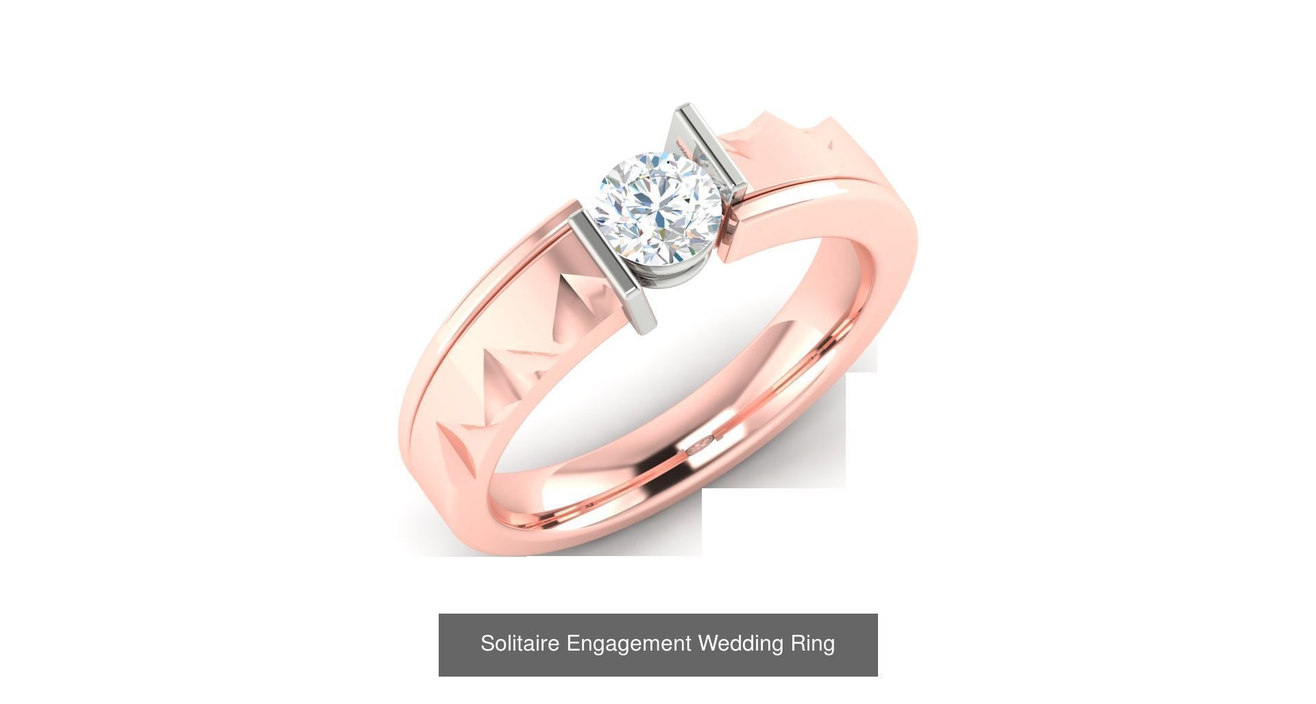 15 Wedding Engagement Dual tone Solitaire Rings Collection _15