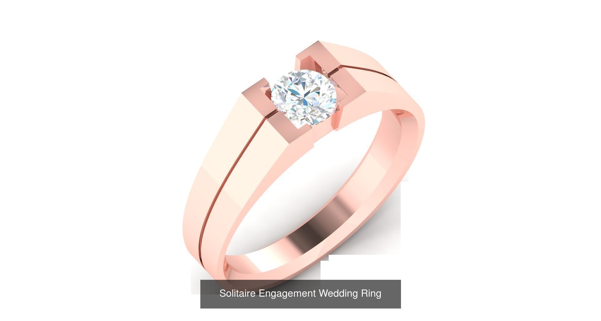 15 Wedding Engagement Dual tone Solitaire Rings Collection _13