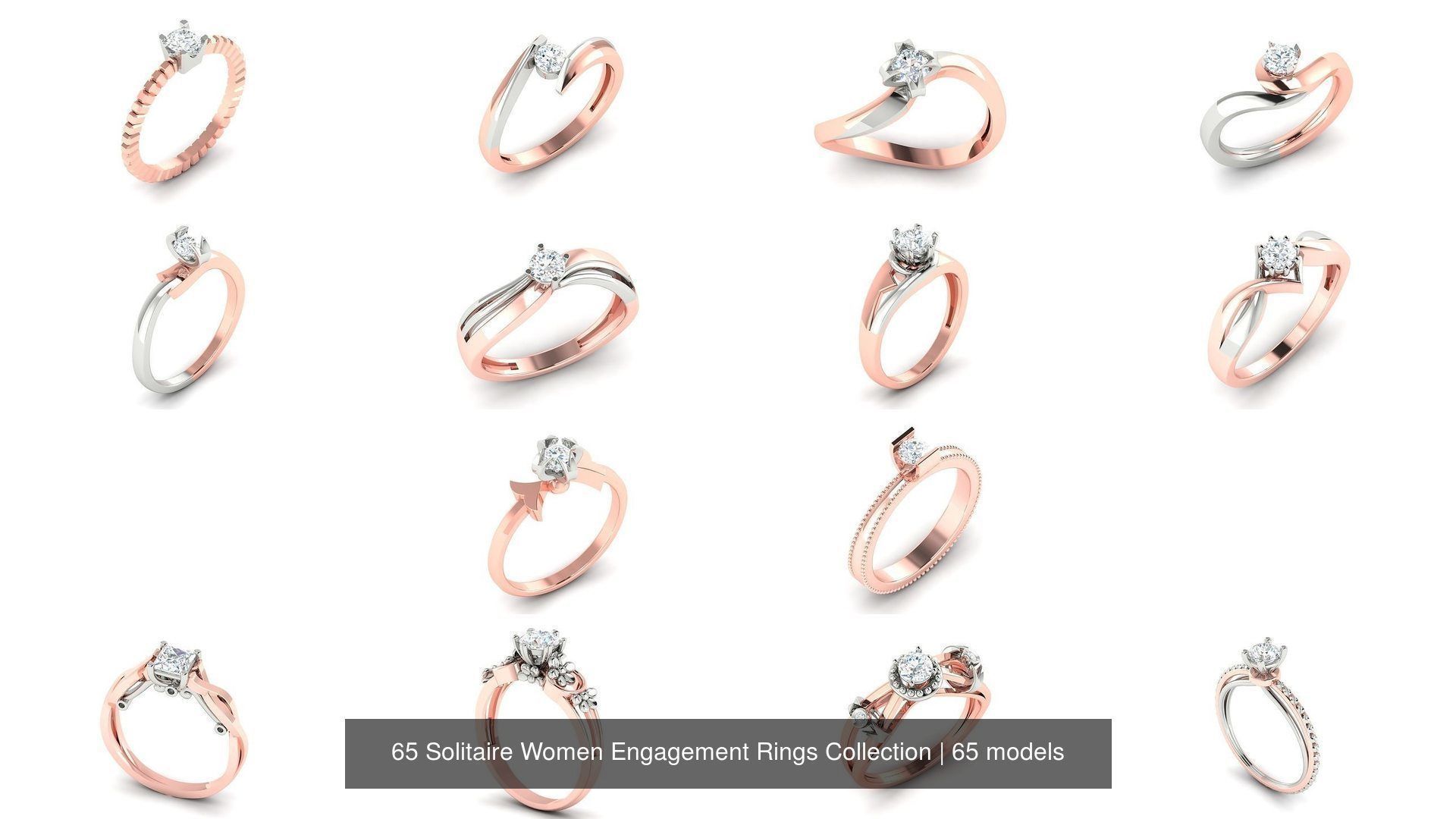 65 Solitaire Women Engagement Rings Collection _3