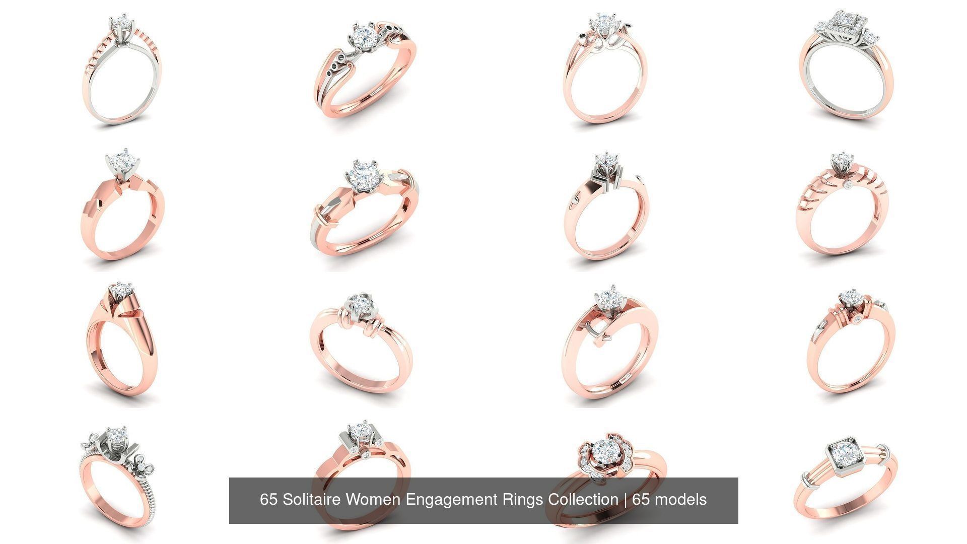 65 Solitaire Women Engagement Rings Collection _4
