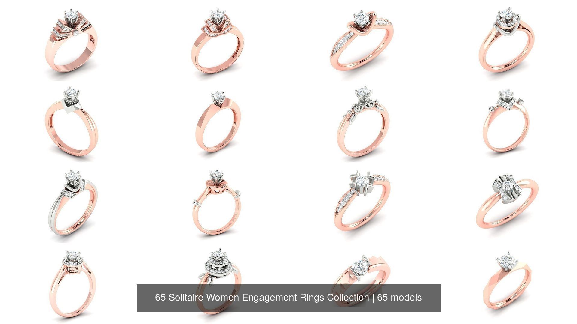 65 Solitaire Women Engagement Rings Collection _6