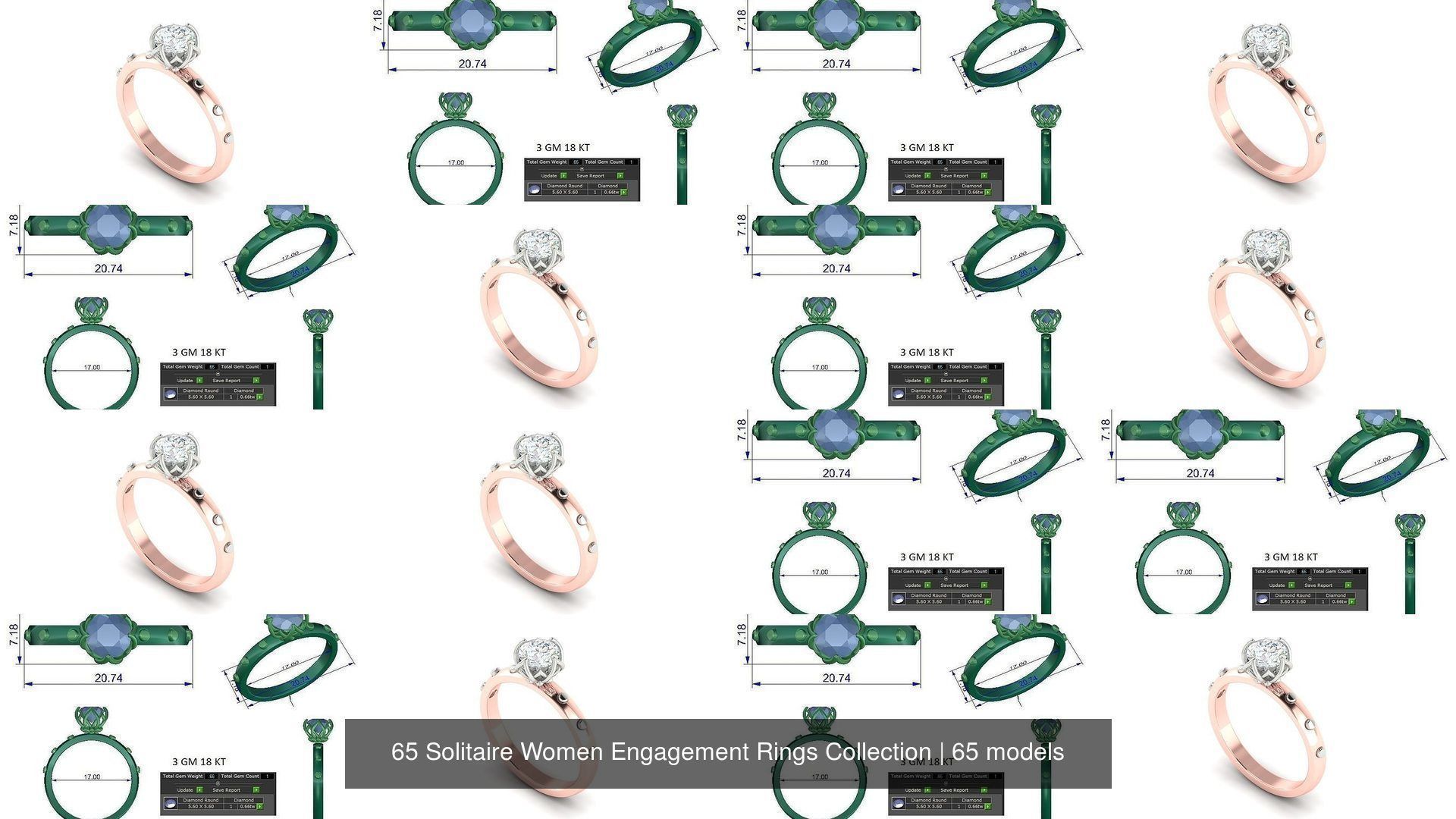 65 Solitaire Women Engagement Rings Collection _8
