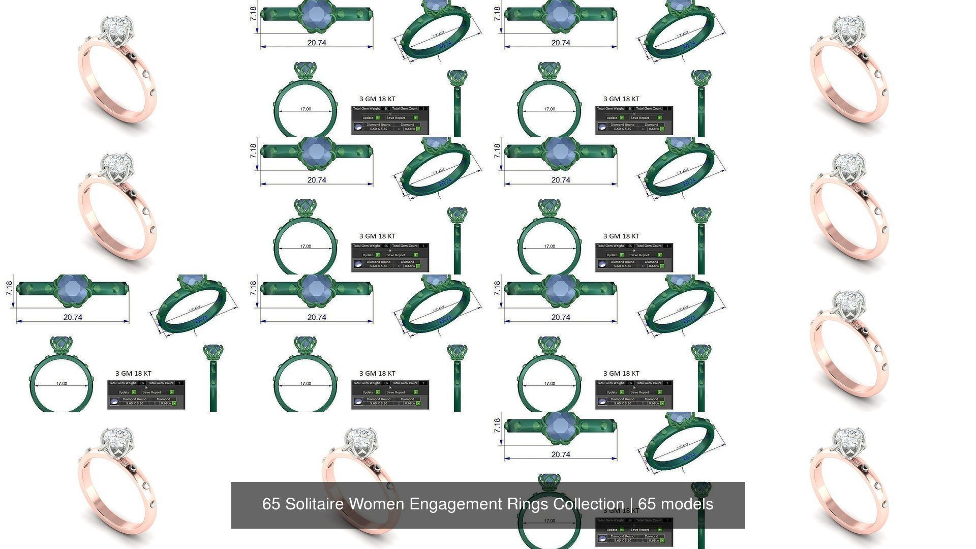 65 Solitaire Women Engagement Rings Collection _12