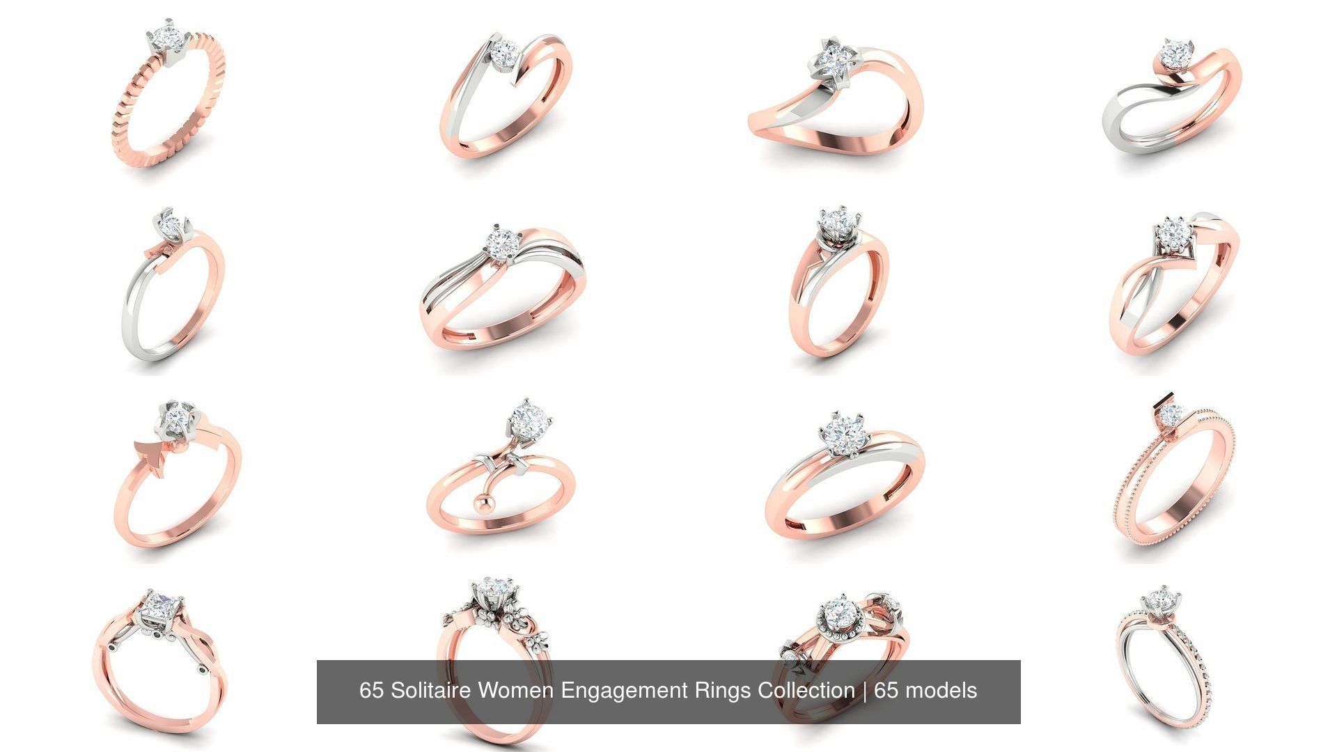 65 Solitaire Women Engagement Rings Collection _2