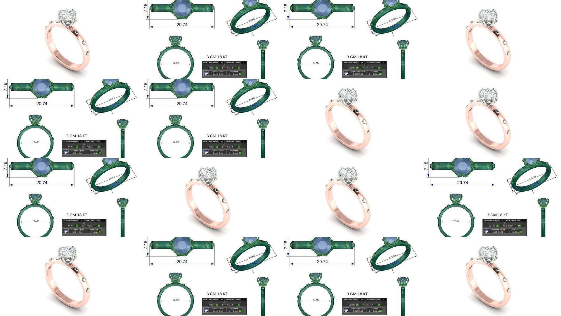 65 Solitaire Women Engagement Rings Collection _11