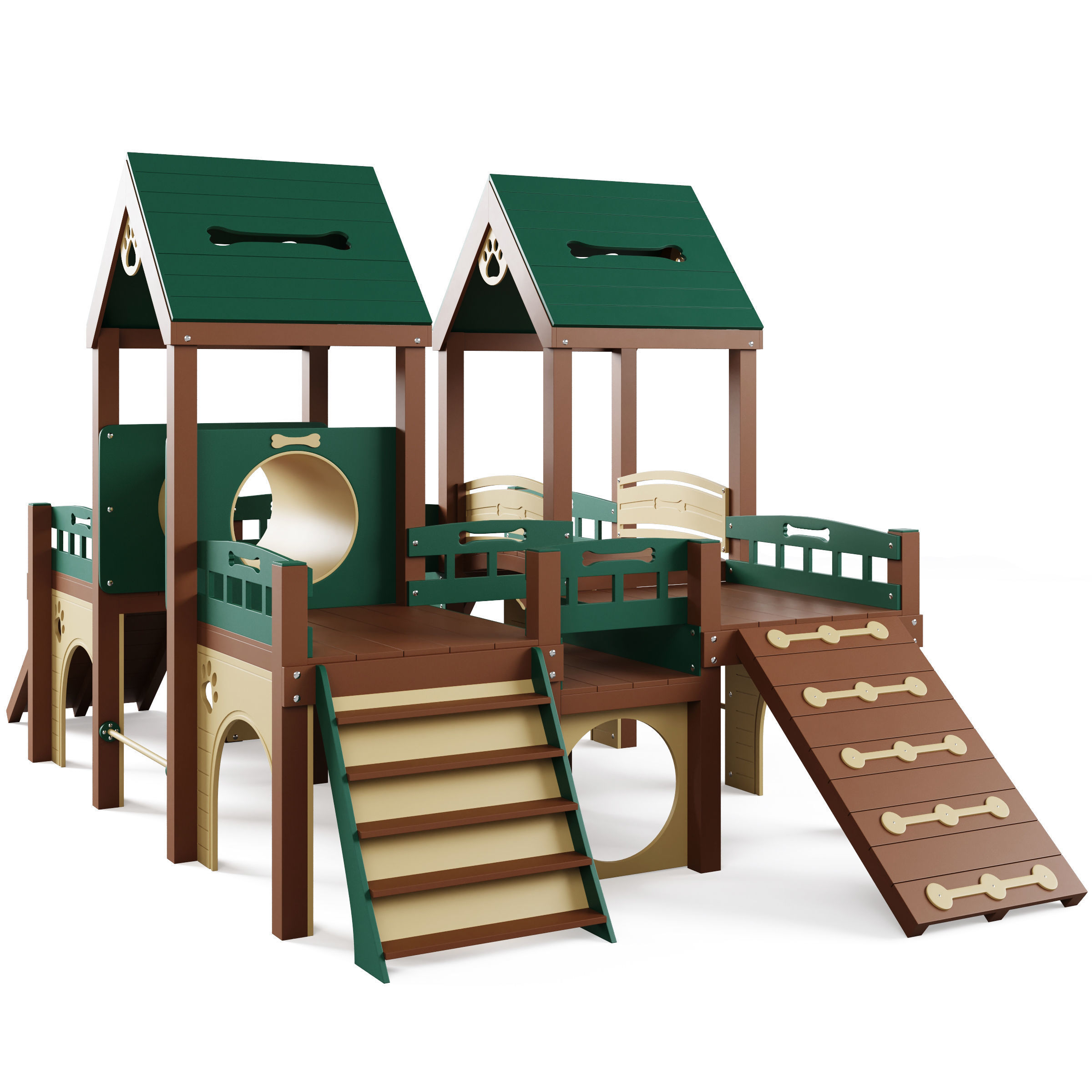Dog training ground equipment 3 by TerraBound Solutions 3D model_3