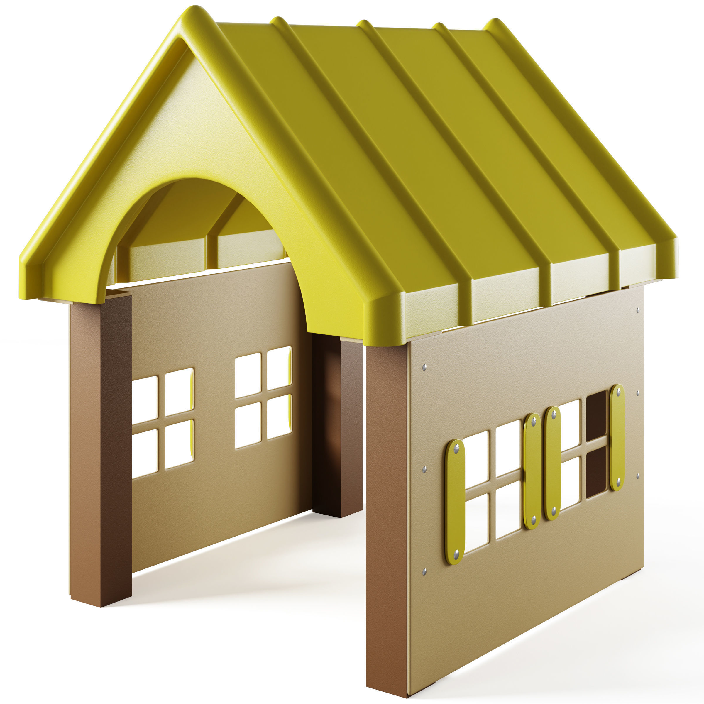 Dog park equipment and obstacles by Superior Amenities 3D model_1