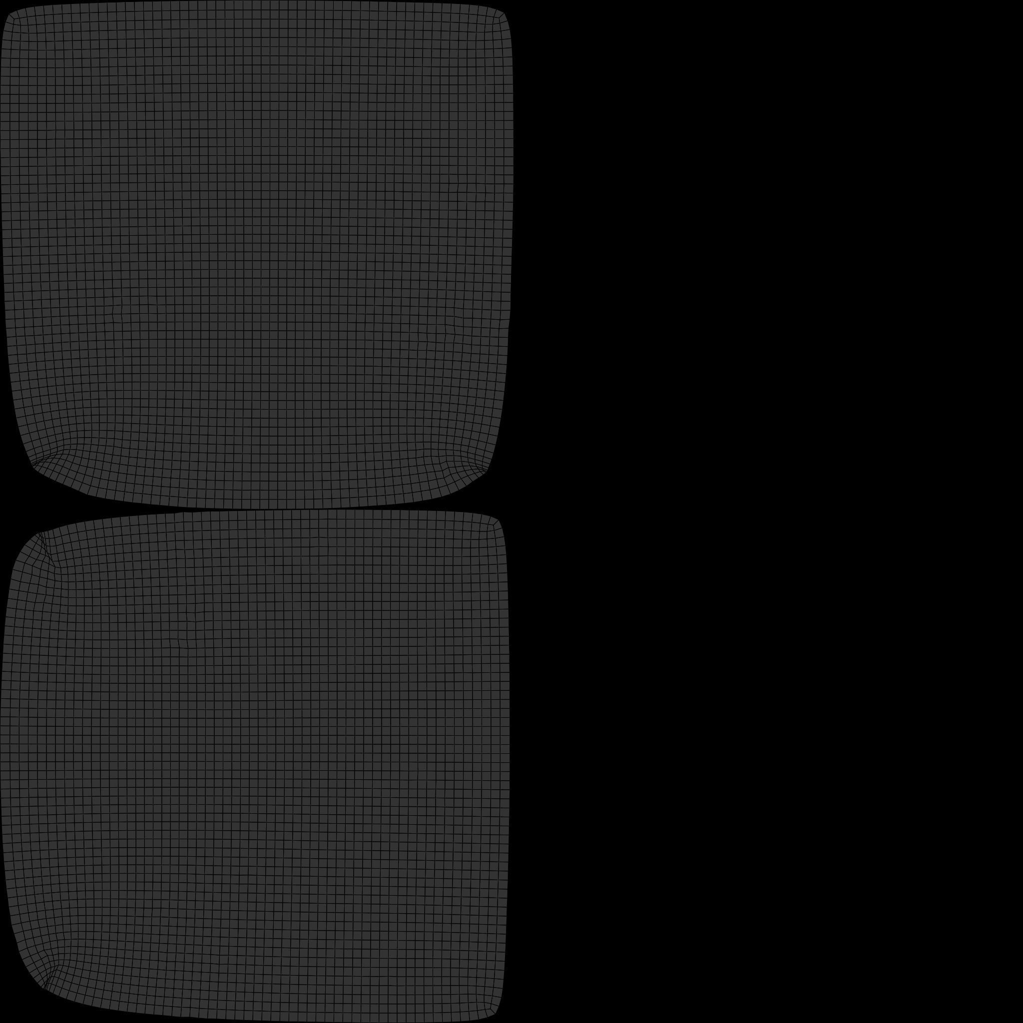 Pillow Collection two squares 3D model_11