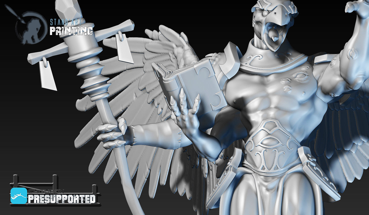Hur keeper of ancient knowledge 3D model_5