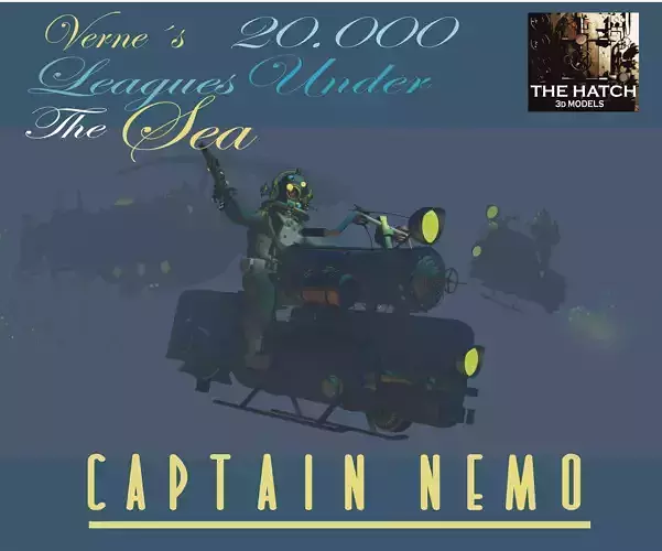 Captain NEMO 3D model Captain NEMO 3D model