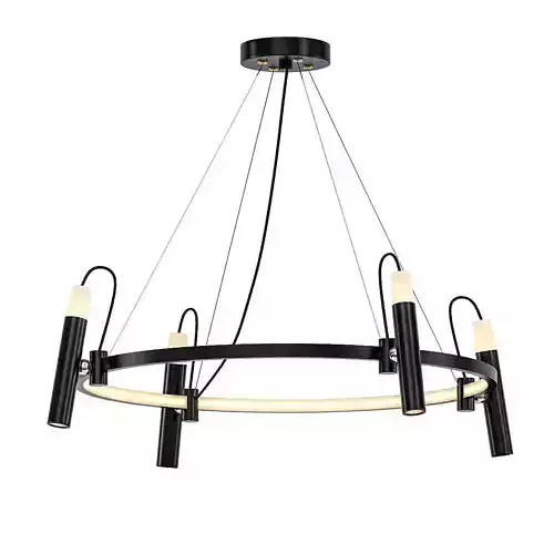 BECKY chandelier with four lights