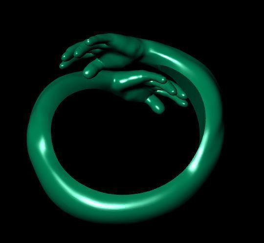 Hand Rings 3D print model_5