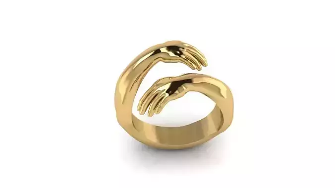Hand Rings 3D print model