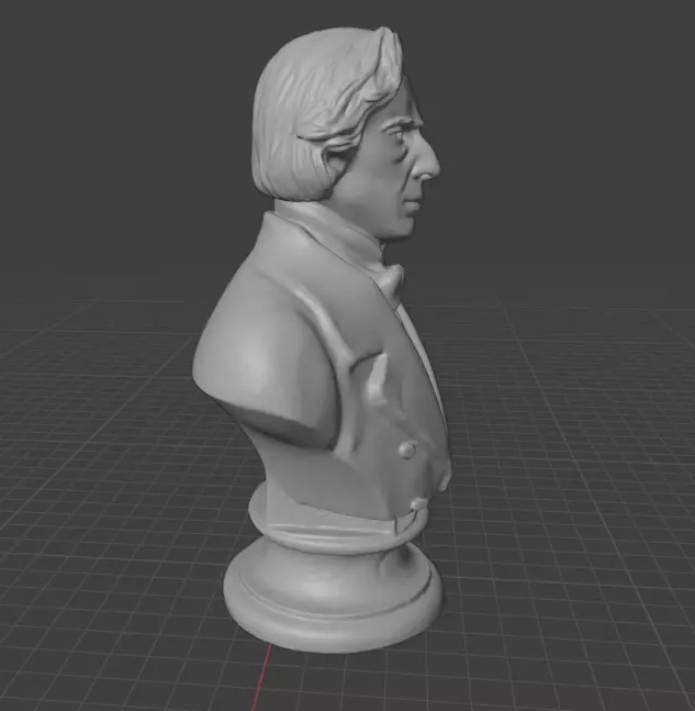 Frederic Chopin 3D print model_12