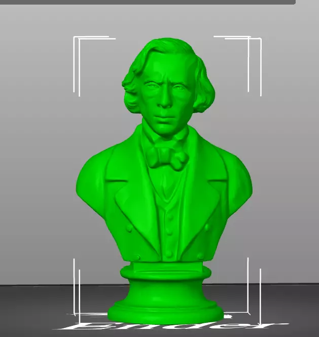 Frederic Chopin 3D print model_19