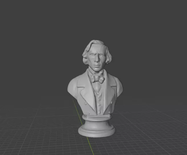 Frederic Chopin 3D print model_15