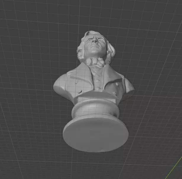 Frederic Chopin 3D print model_9