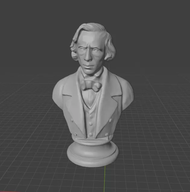 Frederic Chopin 3D print model_23