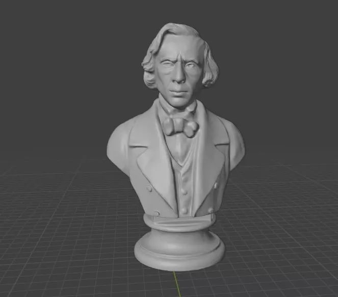 Frederic Chopin 3D print model_4