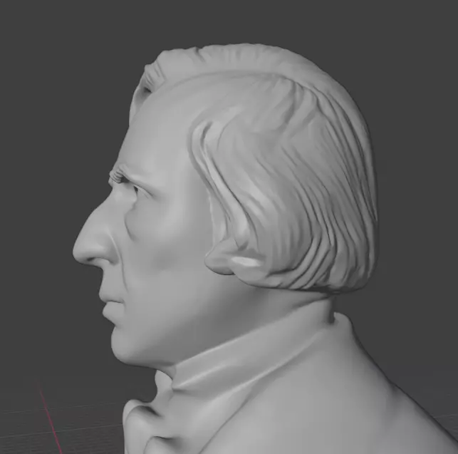 Frederic Chopin 3D print model_22