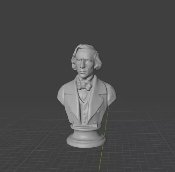 Frederic Chopin 3D print model_11