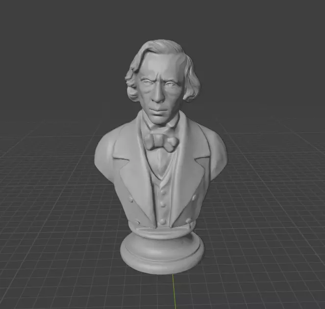 Frederic Chopin 3D print model_13