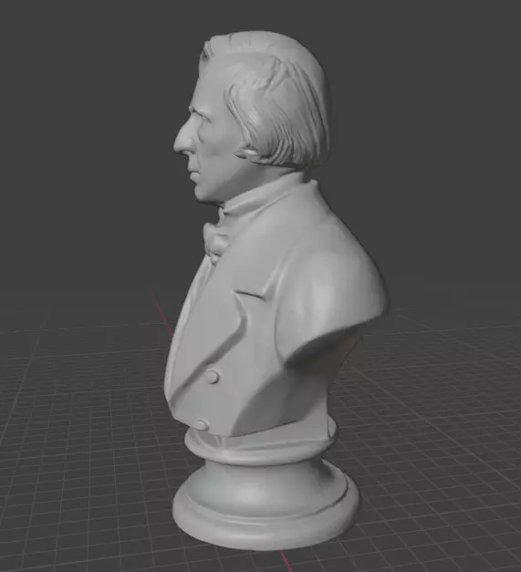 Frederic Chopin 3D print model_17