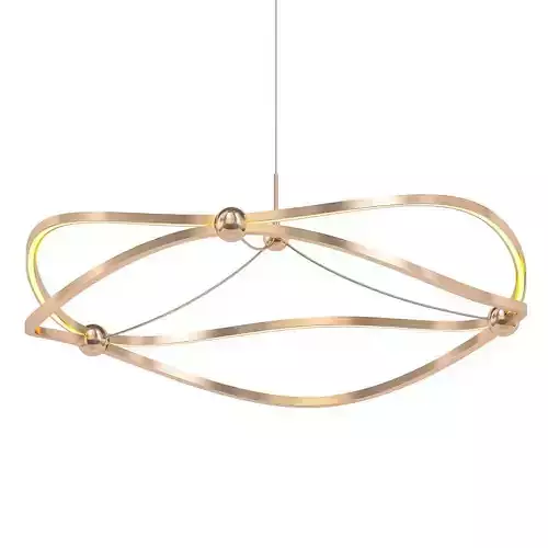 PARFUM modern pendant light - gold