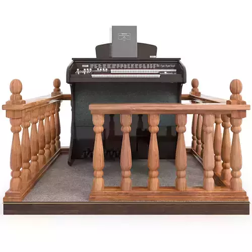 Eletronic Piano 3D model