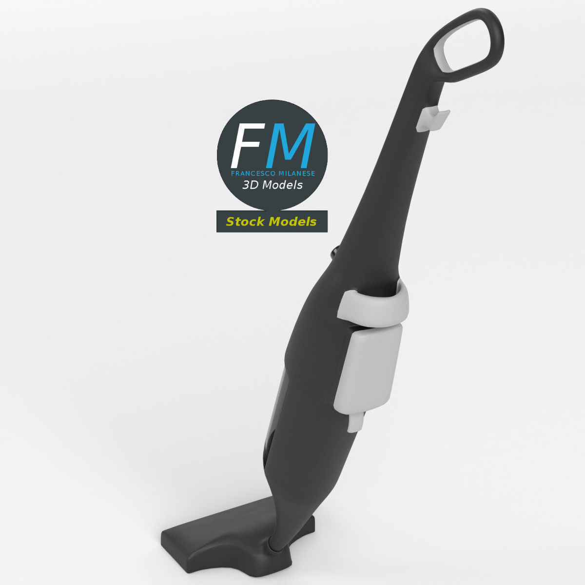Vacuum cleaner 3D model_2
