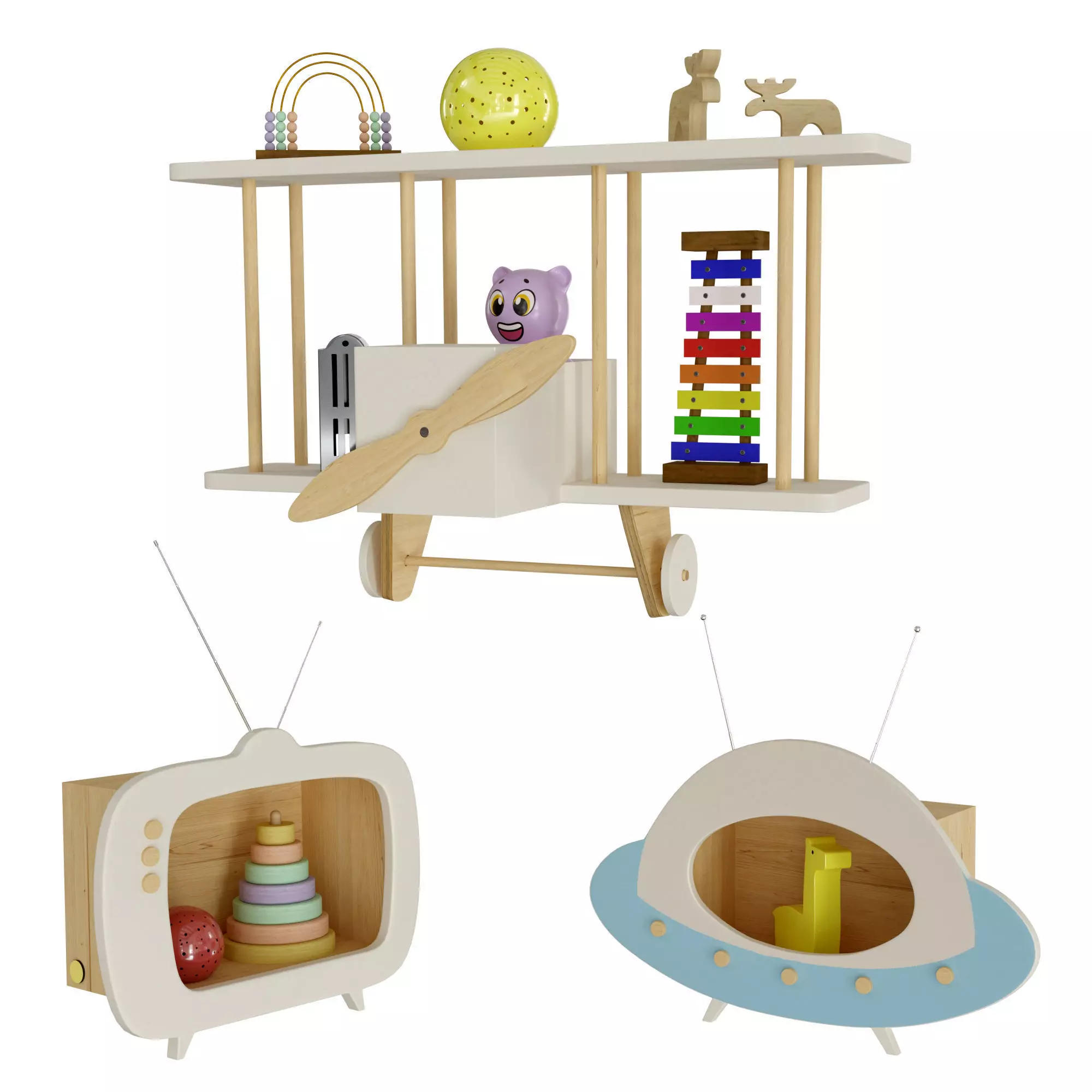 Shelves Up Warsaw 3D model_0