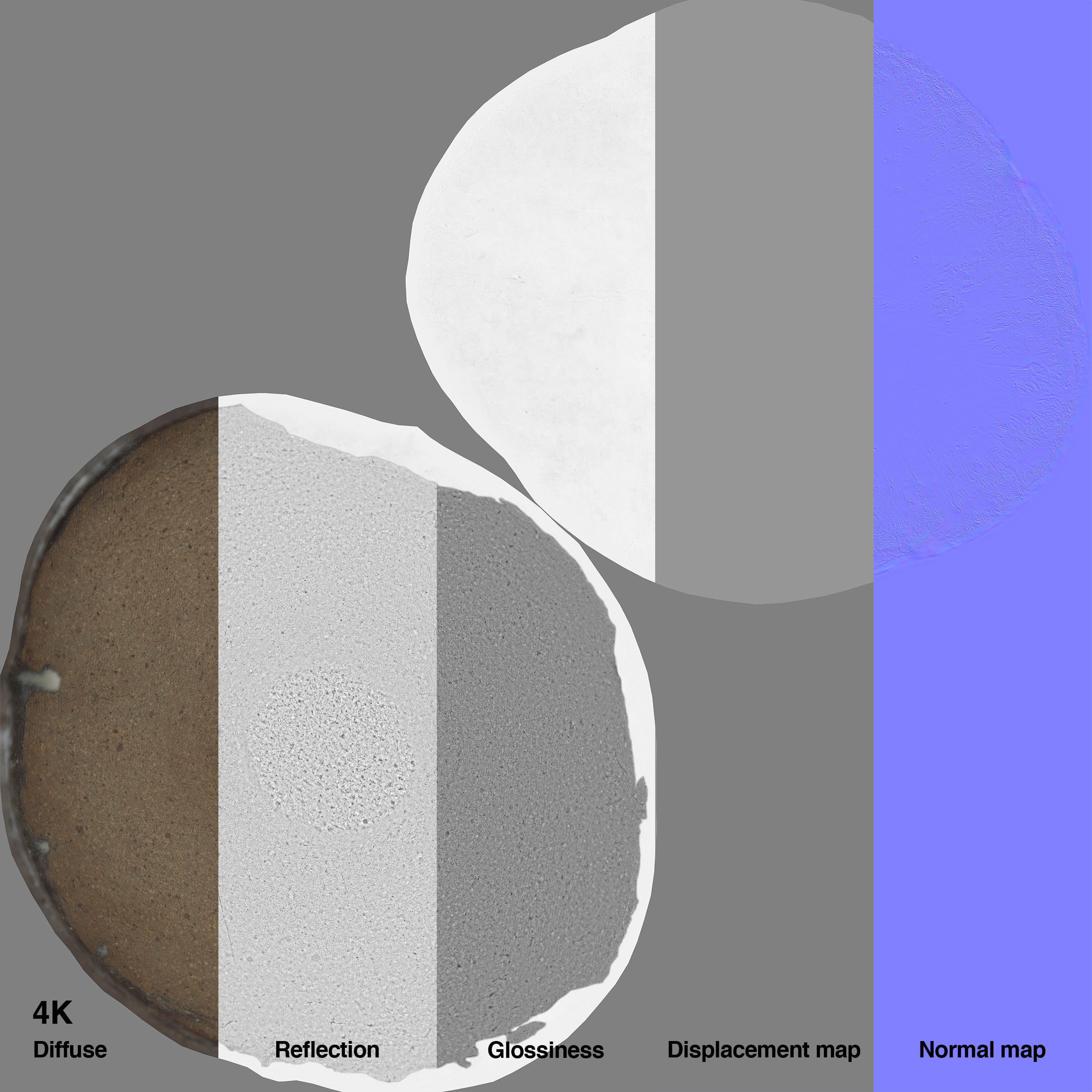 Japanese Tableware Set 5 Low-poly 3D model_22