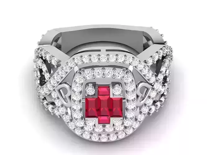 Women Ring 3D print model