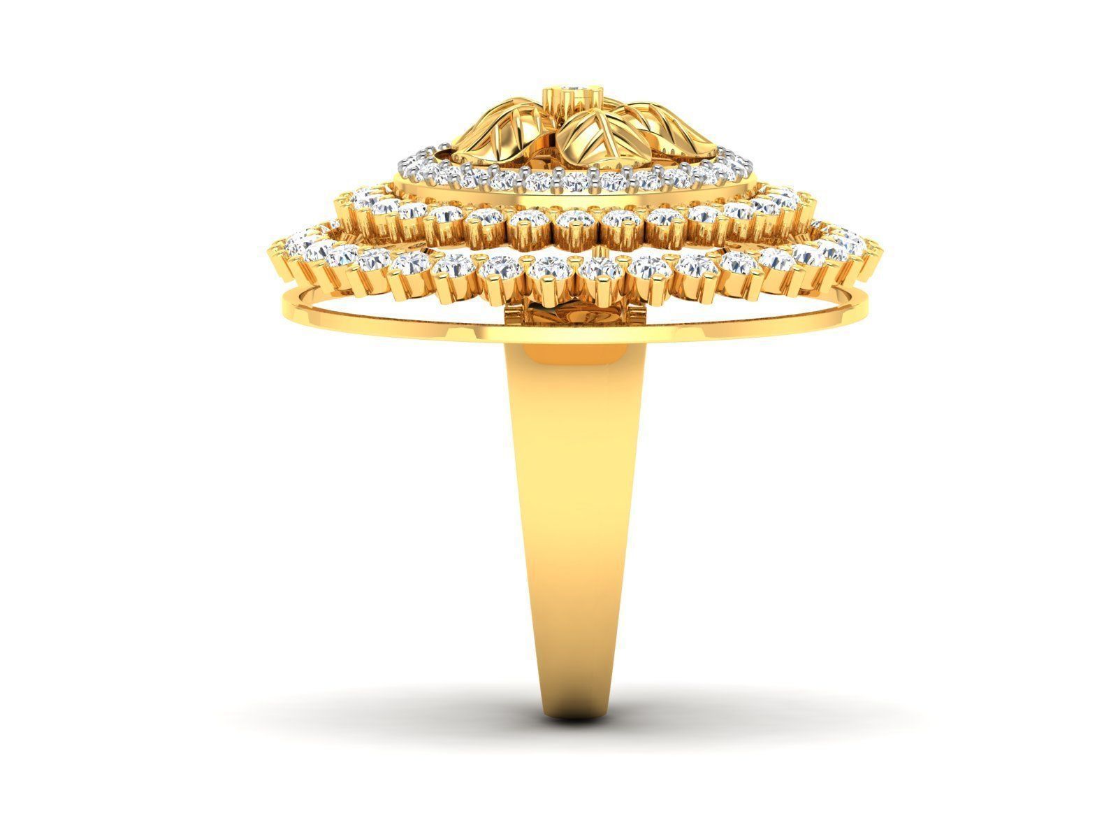 Women Ring 3D print model_4