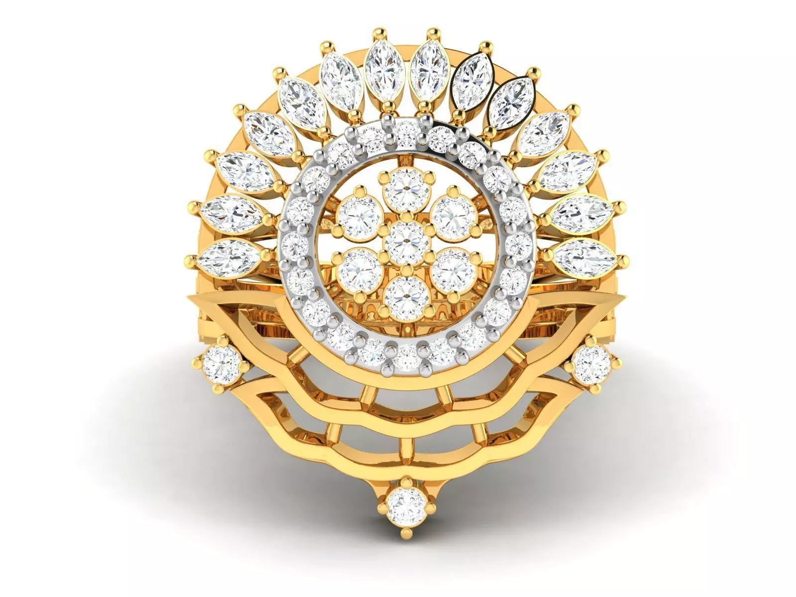 Women Ring 3D print model_0