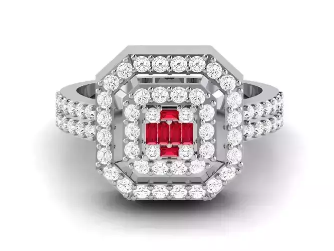 Women Ring 3D print model