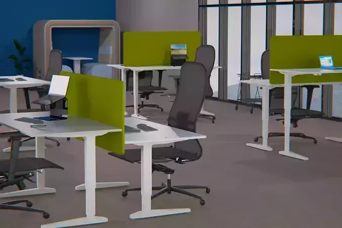 BASIC OFFICE Free 3D model