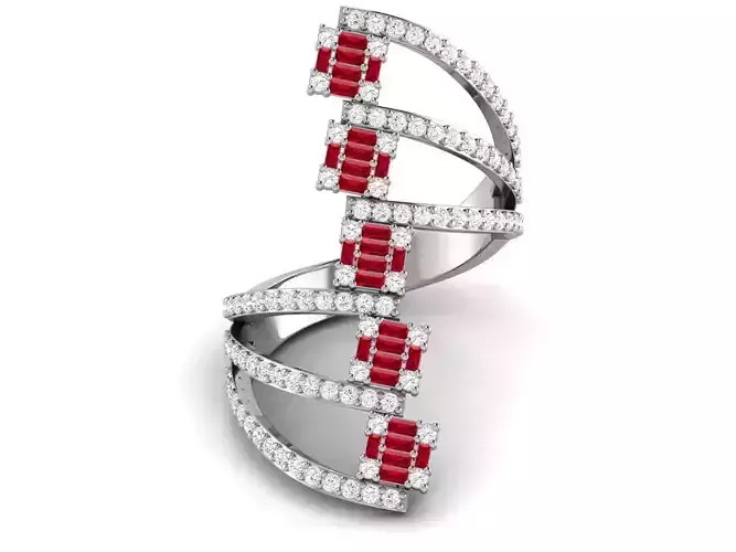 Women Ring 3D print model