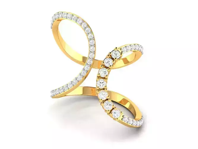 Women Ring 3D print model