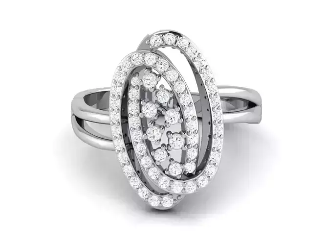 Women Ring 3D print model