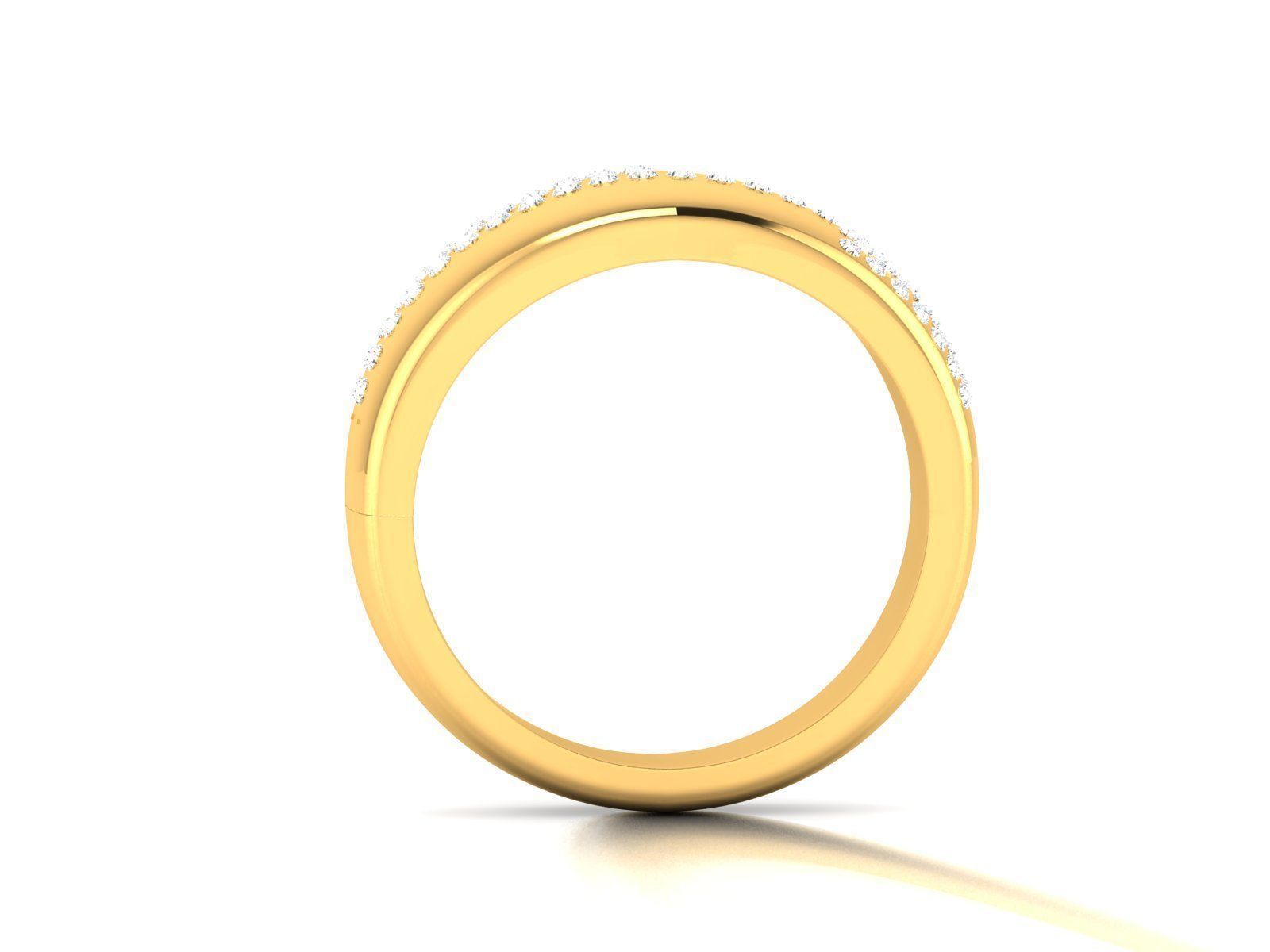 Women Ring 3D print model_2