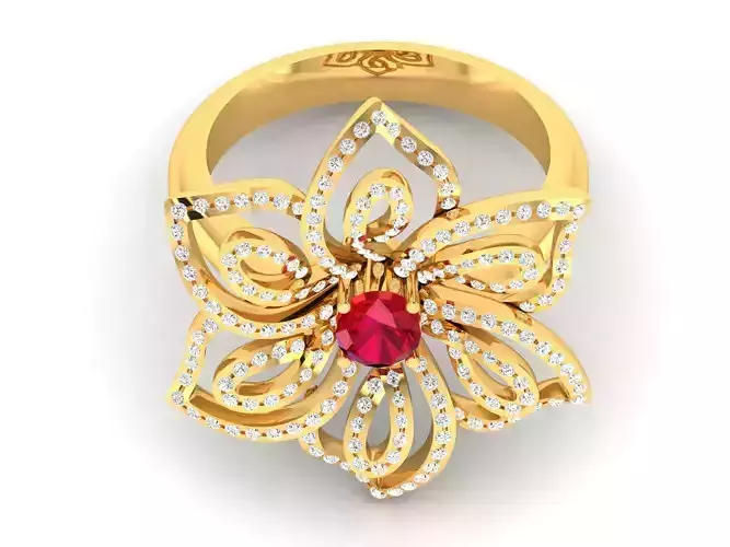 Women Ring 3D print model