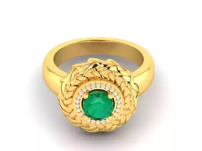 Women Ring 3D print model